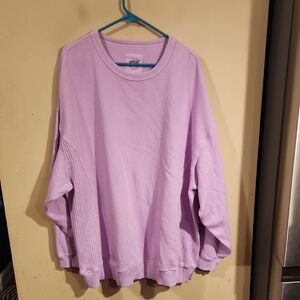 Aerie Light Purple Crewneck Top